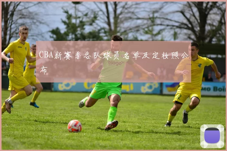 CBA新赛季各队球员名单及定妆照公布