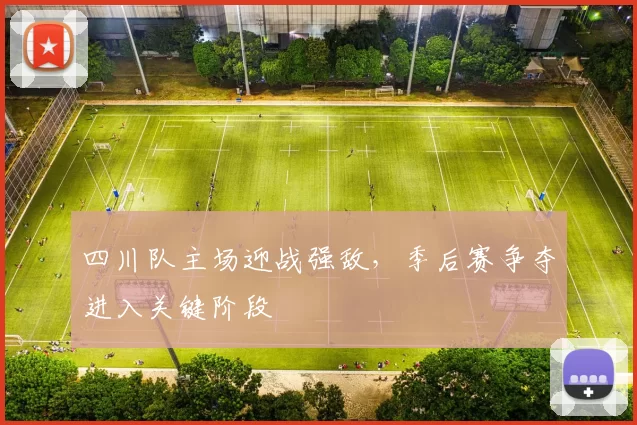 四川队主场迎战强敌,季后赛争夺进入关键阶段