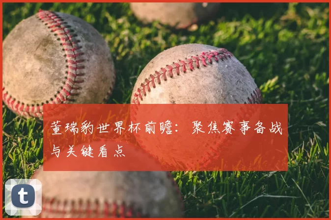 董瑞豹世界杯前瞻：聚焦赛事备战与关键看点