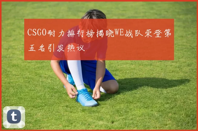 CSGO耐力排行榜揭晓WE战队荣登第五名引发热议