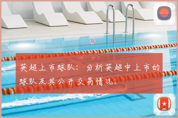 英超上市球队:分析英超中上市的球队及其公开交易情况。
